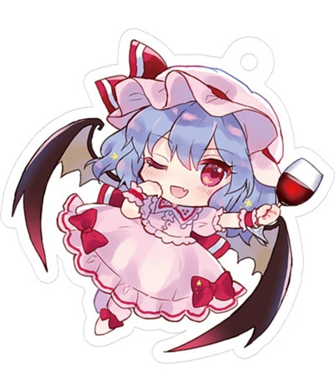 【新品】宵酔い東方紅魔郷キーホルダー／レミリア / つたささ 発売日:2020年03月22日