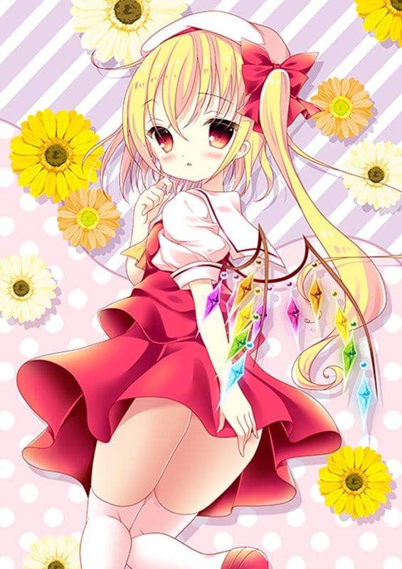 【新品】東方project フランドール 額入りイラスト / 少女廃退ロマネスク 発売日:2020年03月01日