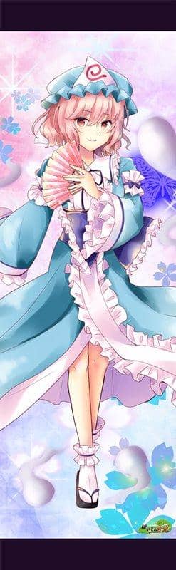 【新品】東方project「西行寺 幽々子 7-1」特大掛毯（キラキラtex仕様） / ぱいそんきっど 發售日:2020年05月頃