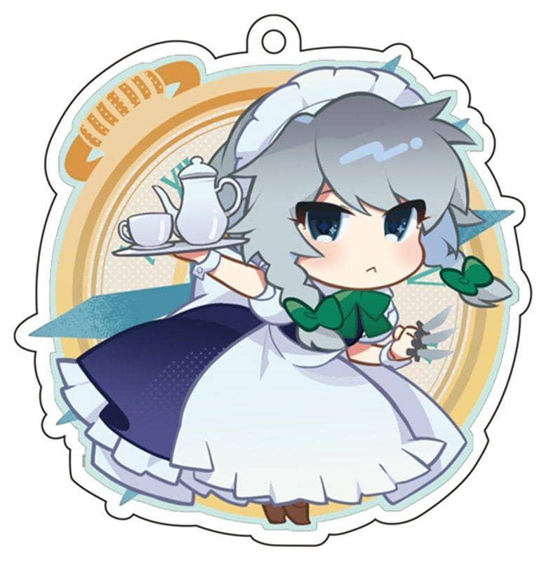 [新商品]东方Project亚克力钥匙扣第1版“Sakuya”/ Itsuyudan 发售日期：2020年9月左右