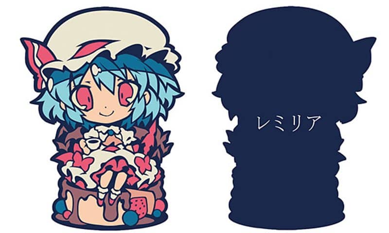 【新品】東方ラバーキーホルダー レミリアVer10 / こすぷれ喫茶娘々 発売日:2020年10月11日