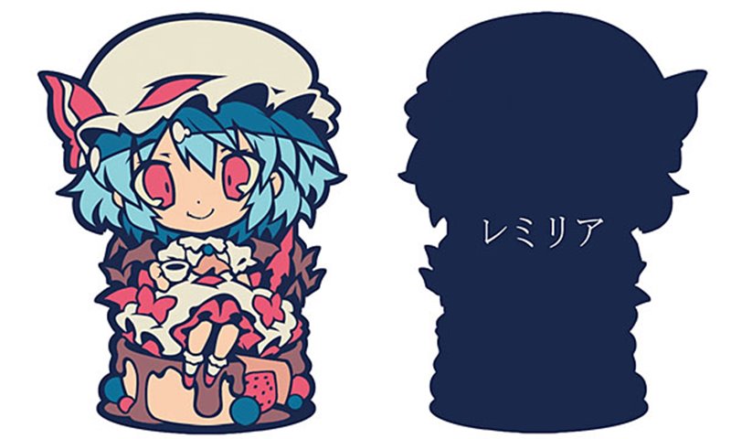 [New] Touhou Rubber Keychain Remilia Ver10 / Cosplay Cafe Girls Release Date: Around October 2020