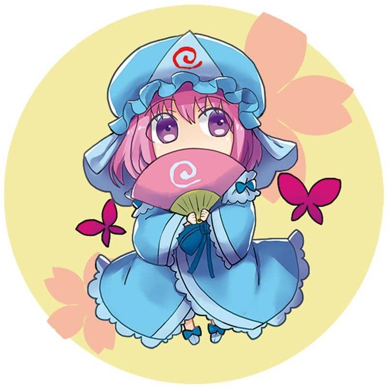 【新品】東方缶バッチ・西行寺幽々子（時任） / G.G.W 発売日:2020年12月30日