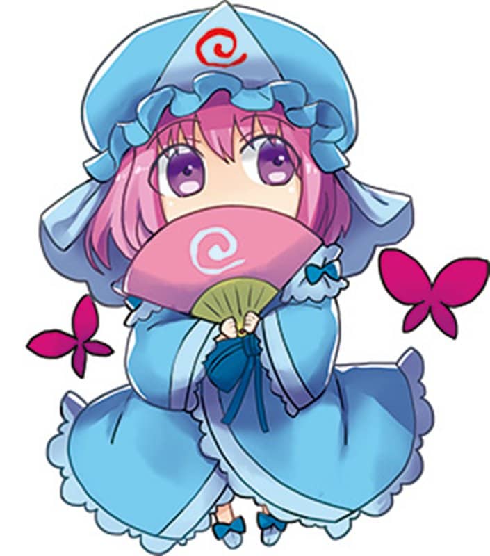 【新品】東方アクリルキーホルダー・西行寺幽々子（時任） / G.G.W 発売日:2020年12月30日