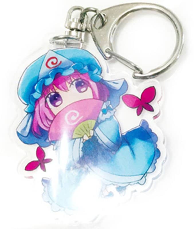 【新品】東方アクリルキーホルダー・西行寺幽々子（時任） / G.G.W 発売日:2020年12月30日
