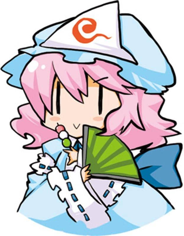 【新品】東方アクリルキーホルダー・西行寺幽々子02（なり。） / G.G.W 発売日:2020年12月30日