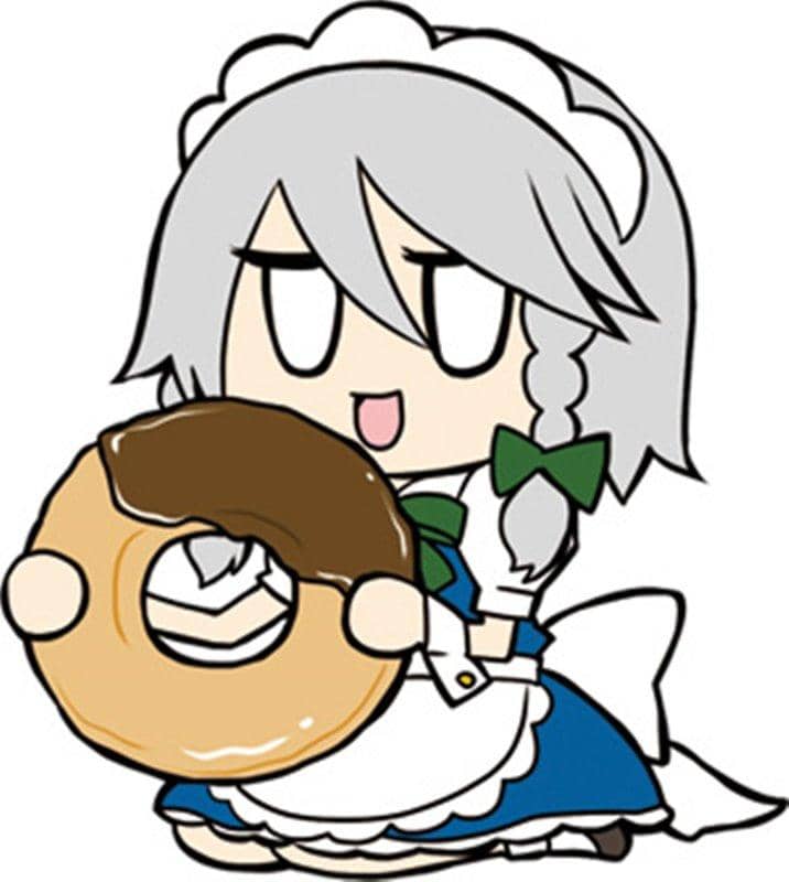 【新品】東方アクリルキーホルダー・もぐもぐ咲夜 / G.G.W 発売日:2020年12月30日