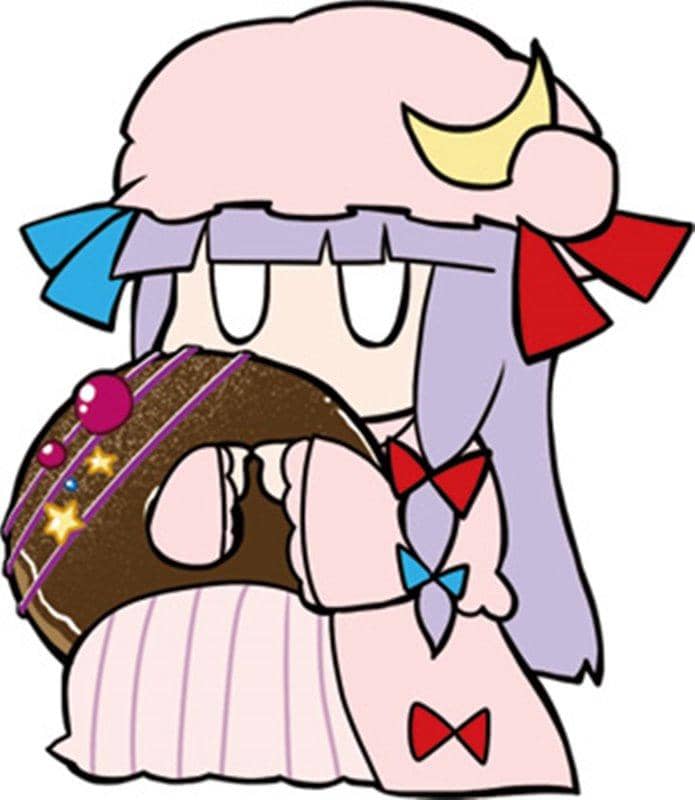 【新品】東方アクリルキーホルダー・もぐもぐパチュリー / G.G.W 発売日:2020年12月30日