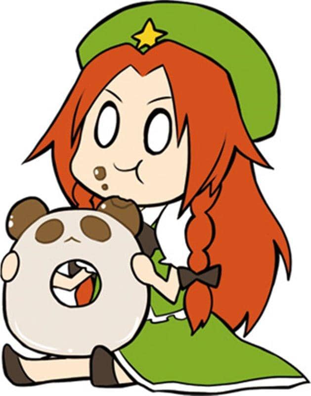 【新品】東方アクリルキーホルダー・もぐもぐ紅美鈴 / G.G.W 発売日:2020年12月30日