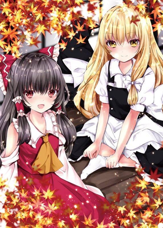 【新品】すなめりドリルクリアファイル(作画・七瀬尚) 霊夢魔理沙20-12 / すなめりドリル 発売日:2021年01月頃