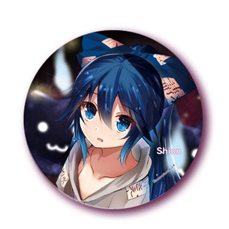 【新品】すなめりドリル缶バッジ(作画・えふぇ) 紫苑21-01 / すなめりドリル 発売日:2021年01月頃