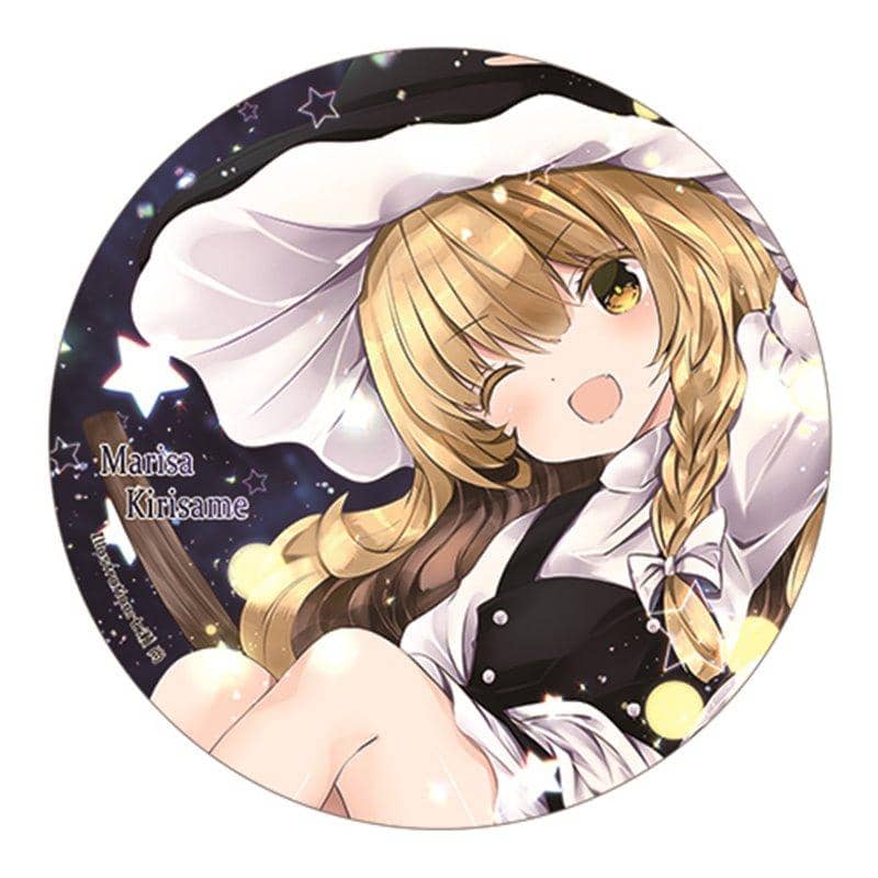 【新品】すなめりドリル缶バッジ(作画・七瀬尚) 魔理沙21-01 / すなめりドリル 発売日:2021年01月頃