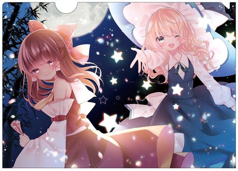 【新品】東方クリアファイル　霊夢＆魔理沙６ / AbsoluteZero 発売日:2021年03月頃