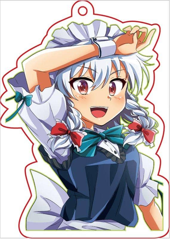 [New] Touhou Project "Jurokuya Sakuya 7-5" Acrylic Keychain / Paison Kid Release Date: February 07, 2021