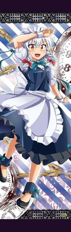 新品】東方project「十六夜 咲夜7-5」特大タペストリー（キラキラtex 