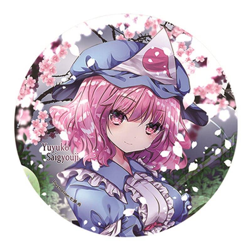 【新品】すなめりドリル缶バッジ(作画・七瀬尚) 幽々子(七瀬)21-04 / すなめりドリル 発売日:2021年05月頃