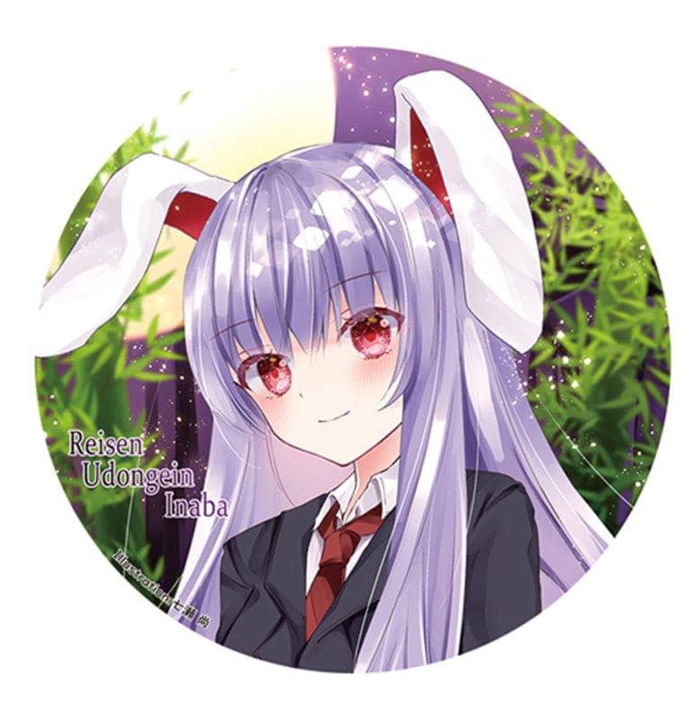 【新品】すなめりドリル缶バッジ(作画・七瀬尚) うどんげ(七瀬)21-04 / すなめりドリル 発売日:2021年05月頃