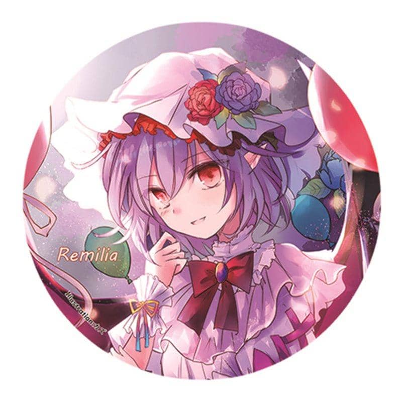 【新品】すなめりドリル缶バッジ(作画・カズ) レミリア(カズ)21-04 / すなめりドリル 発売日:2021年05月頃