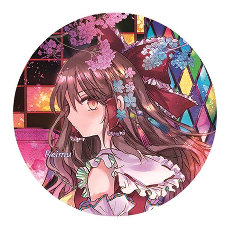 【新品】すなめりドリル缶バッジ(作画・カズ) 霊夢(カズ)21-04 / すなめりドリル 発売日:2021年05月頃