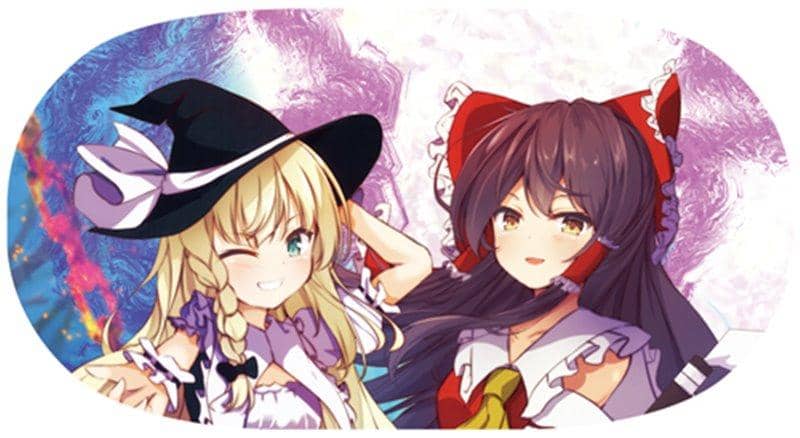 【新品】東方project「霧雨 魔理沙＆博麗 霊夢」眼鏡盒（附毛巾） / ぱいそんきっど 發售日:2021年05月左右