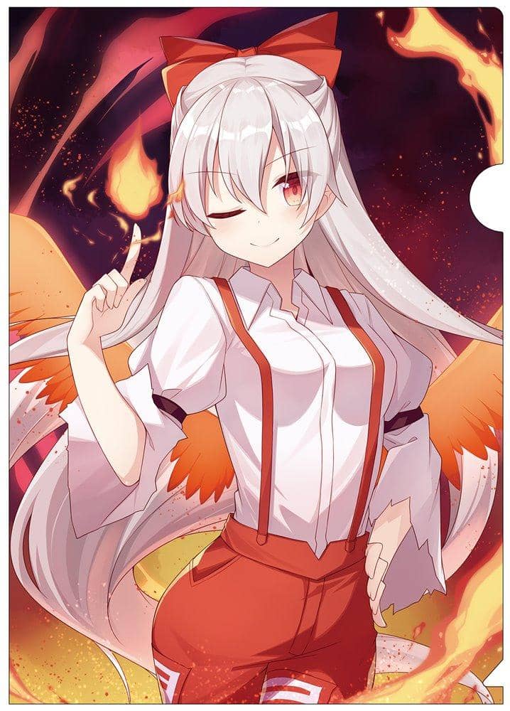 【新品】東方クリアファイル　藤原妹紅７ / 酢.M.A.P 発売日:2021年09月頃