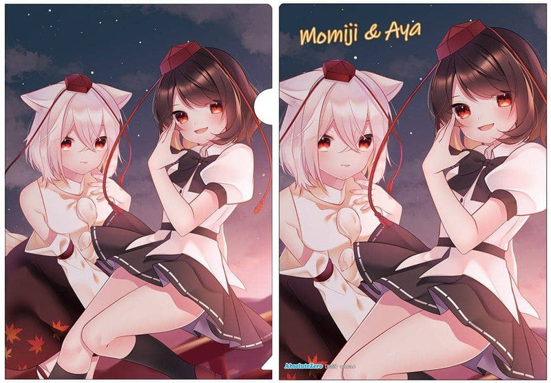 【新品】東方クリアファイル　椛＆文６ / AbsoluteZero 発売日:2021年10月頃