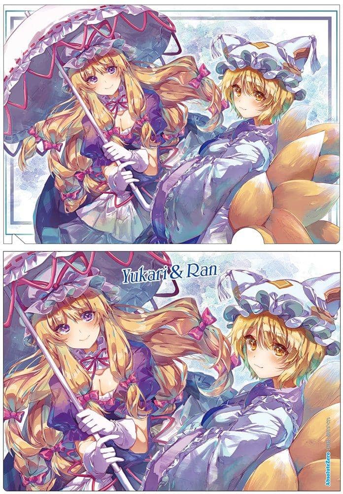 【新品】東方クリアファイル　紫＆藍７ / AbsoluteZero 発売日:2021年10月頃
