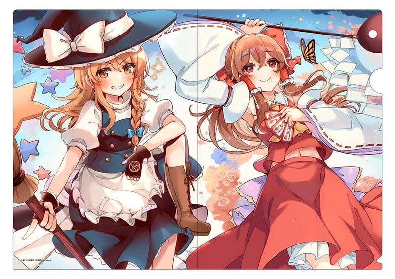 【新品】クリアファイル第17弾「霊夢・魔理沙」 / 逸遊団 発売日:2021年10月頃