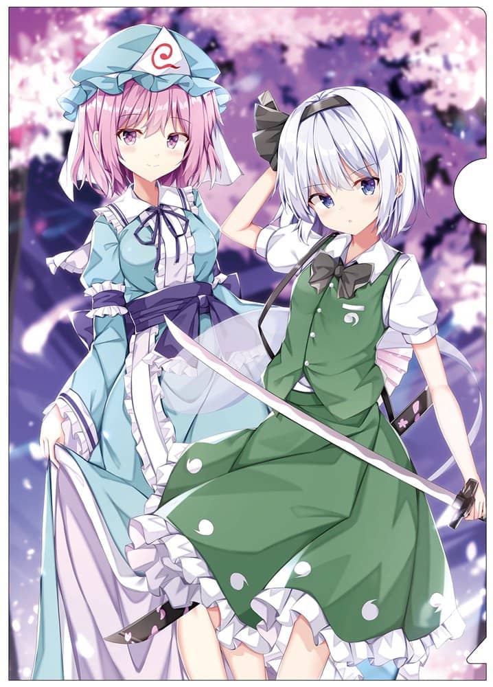 【新品】東方クリアファイル　幽々子＆妖夢5 / AbsoluteZero 発売日:2021年11月30日