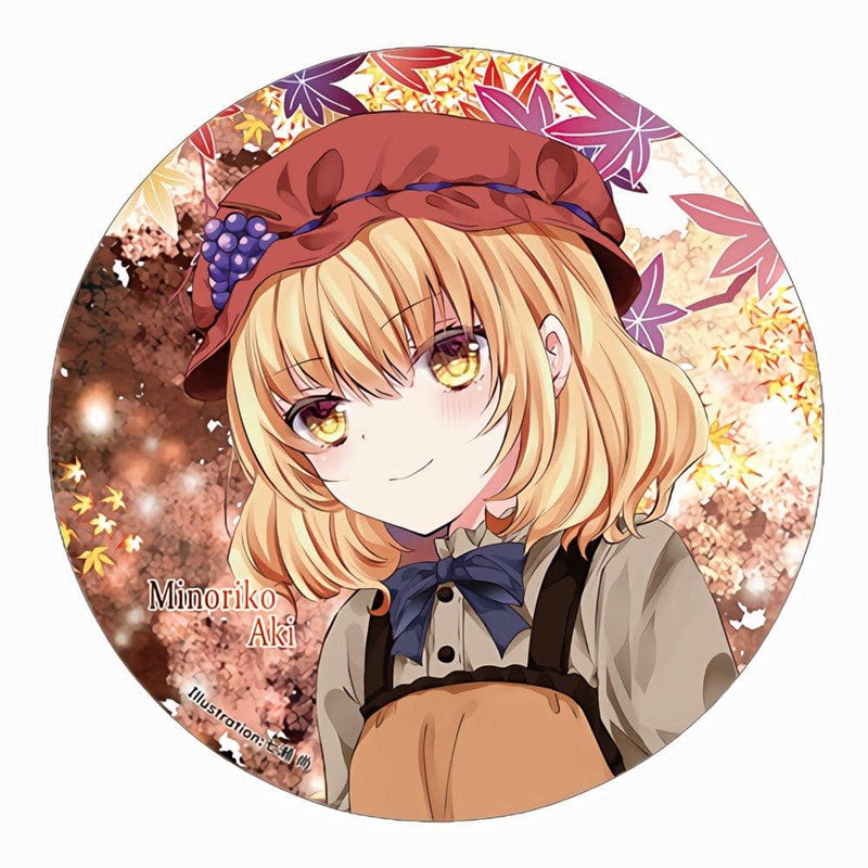 【新品】すなめりドリル　缶バッジ 秋穣子21-10(七瀬尚) / すなめりドリル 発売日:2021年10月31日