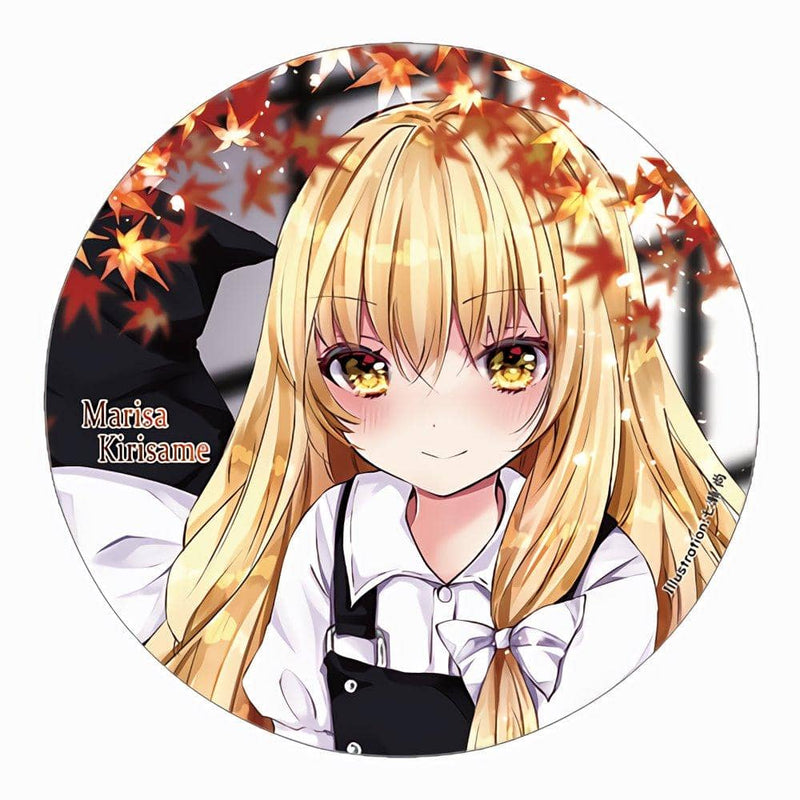 【新品】すなめりドリル　缶バッジ 魔理沙秋21-10(七瀬尚) / すなめりドリル 発売日:2021年10月31日