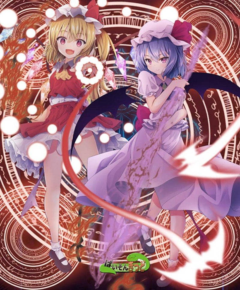 【新品】東方project「レミリア スカーレット8-2、フランドール スカーレット8-2」眼鏡ケース（クロス付） / ぱいそんきっど 発売日:2021年11月頃