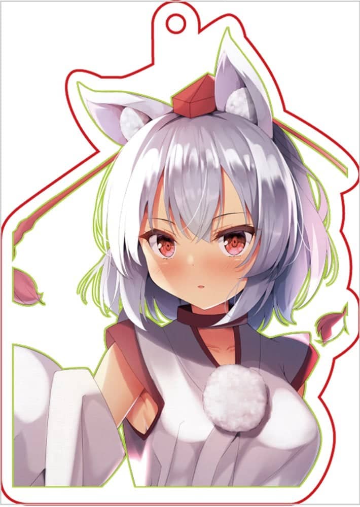 【新品】東方Project「犬走 椛8-4」壓克力鑰匙圈 / ぱいそんきっど 發售日:2021年12月左右