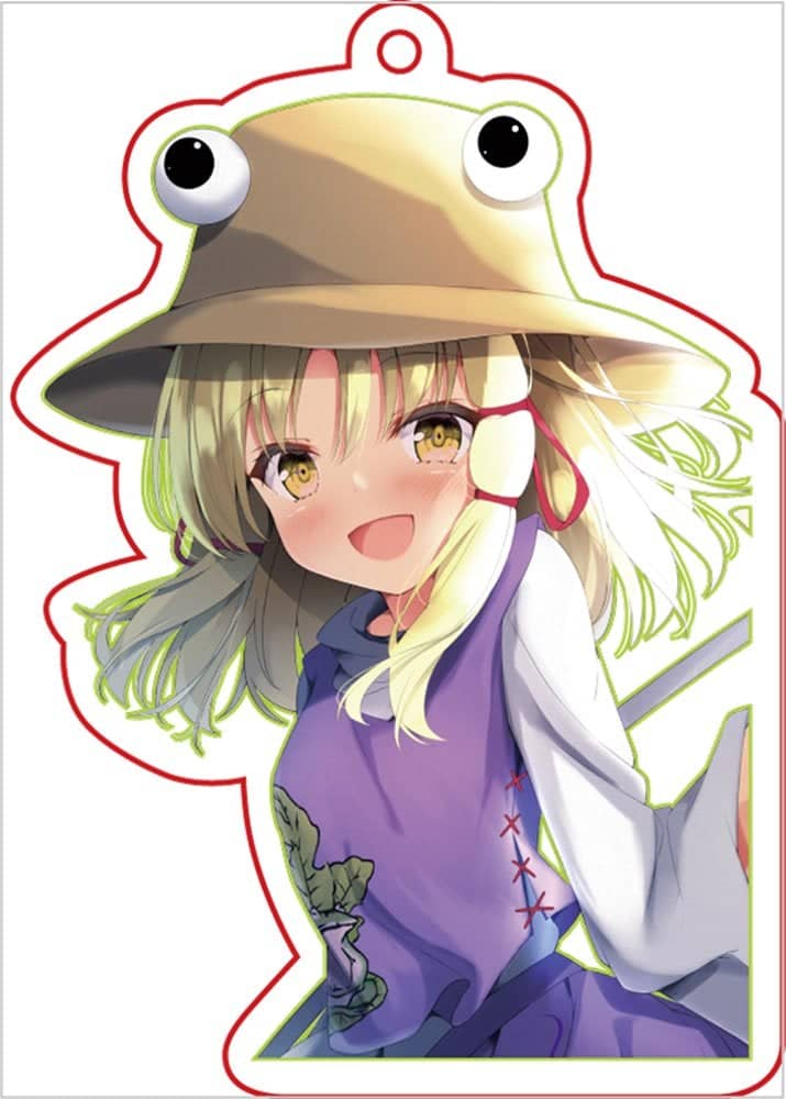 【新品】東方project「洩矢 諏訪子8-4」アクリルキーホルダー / ぱいそんきっど 発売日:2021年12月頃