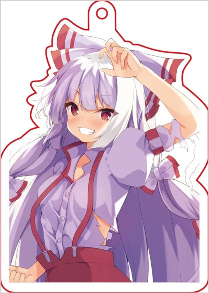 【新品】東方project「藤原 妹紅8-5」亞克力鑰匙圈 / ぱいそんきっど 發售日:2022年02月左右