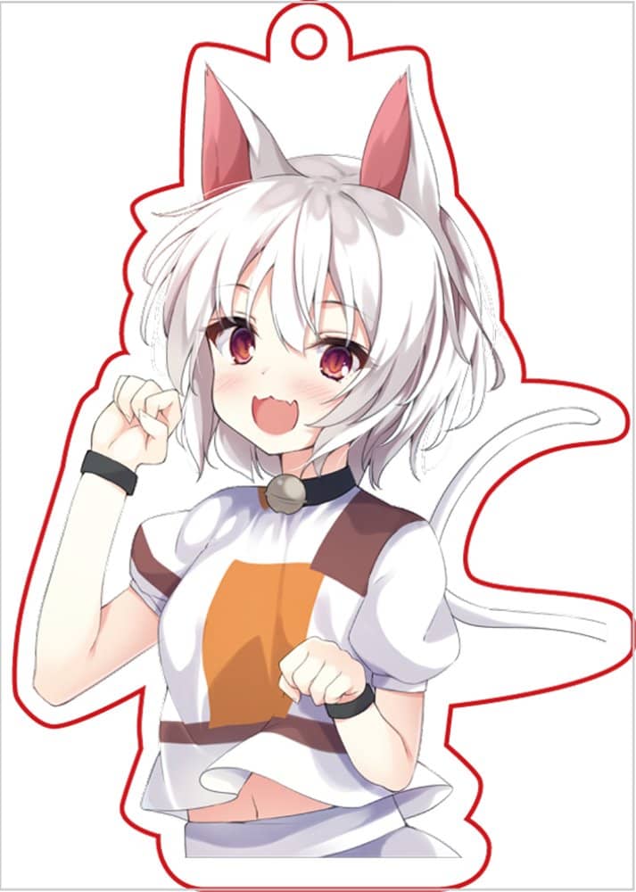 【新品】東方project「豪德寺 ミケ8-5」壓克力鑰匙圈 / ぱいそんきっど 發售日:2022年02月左右