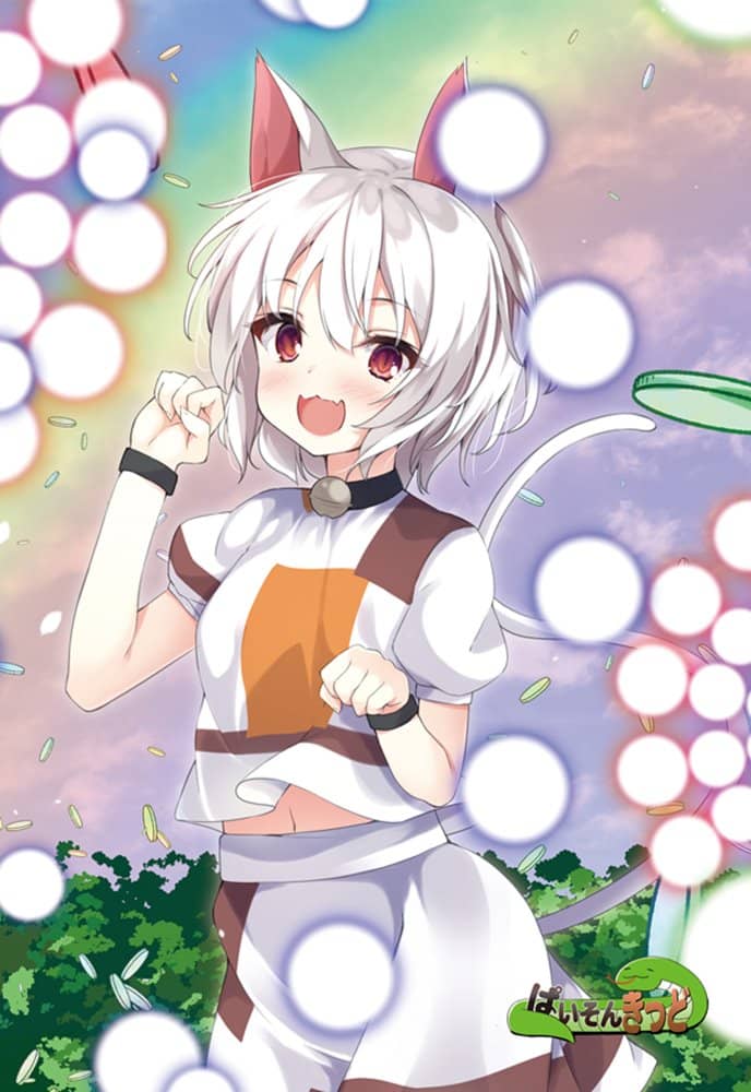 【新品】東方project「鈴仙 優曇華院 イナバ、チルノ、藤原 妹紅、菅牧 典、豪徳寺 ミケ」8-5ポストカード５枚セット / ぱいそんきっど 発売日:2022年02月頃