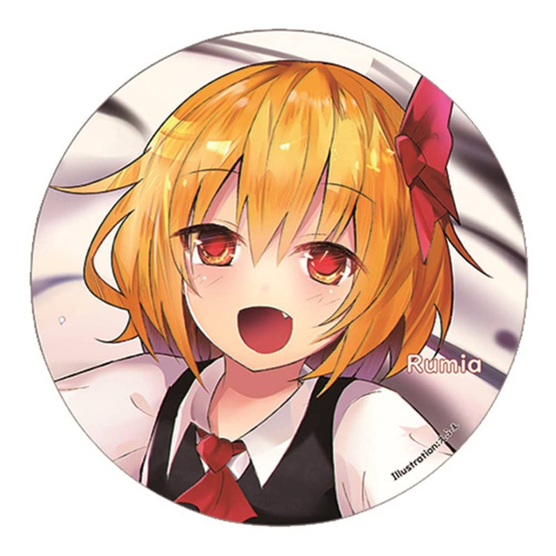 【新品】すなめりドリル缶バッジ(作画・えふぇ) ルーミア202202 / すなめりドリル 発売日:2022年02月頃