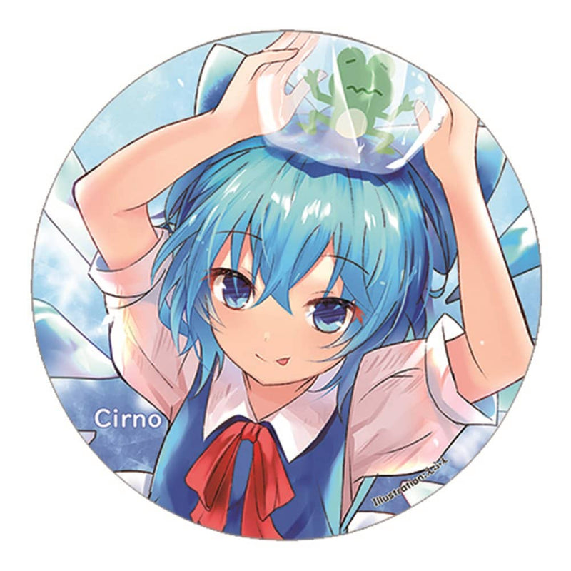 【新品】すなめりドリル缶バッジ(作画・えふぇ) チルノ202202 / すなめりドリル 発売日:2022年02月頃