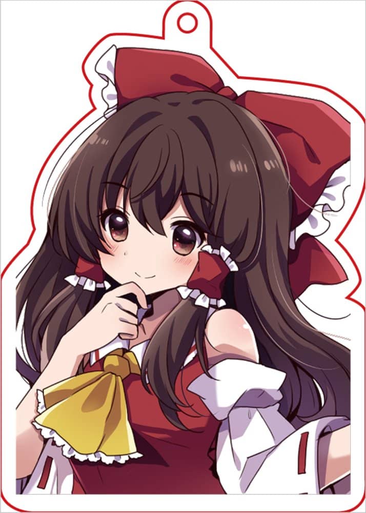 【新品】東方project「博麗 霊夢9-1」壓克力鑰匙圈 / ぱいそんきっど 發售日:2022年04月左右