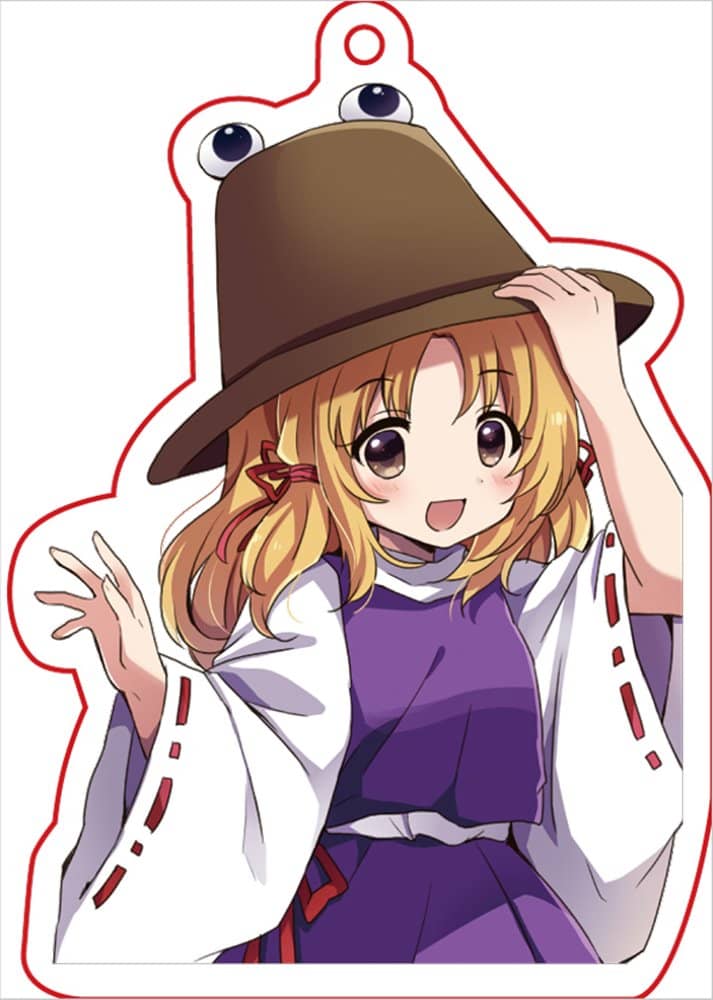 【新品】東方project「洩矢 諏訪子9-1」アクリルキーホルダー / ぱいそんきっど 発売日:2022年04月頃