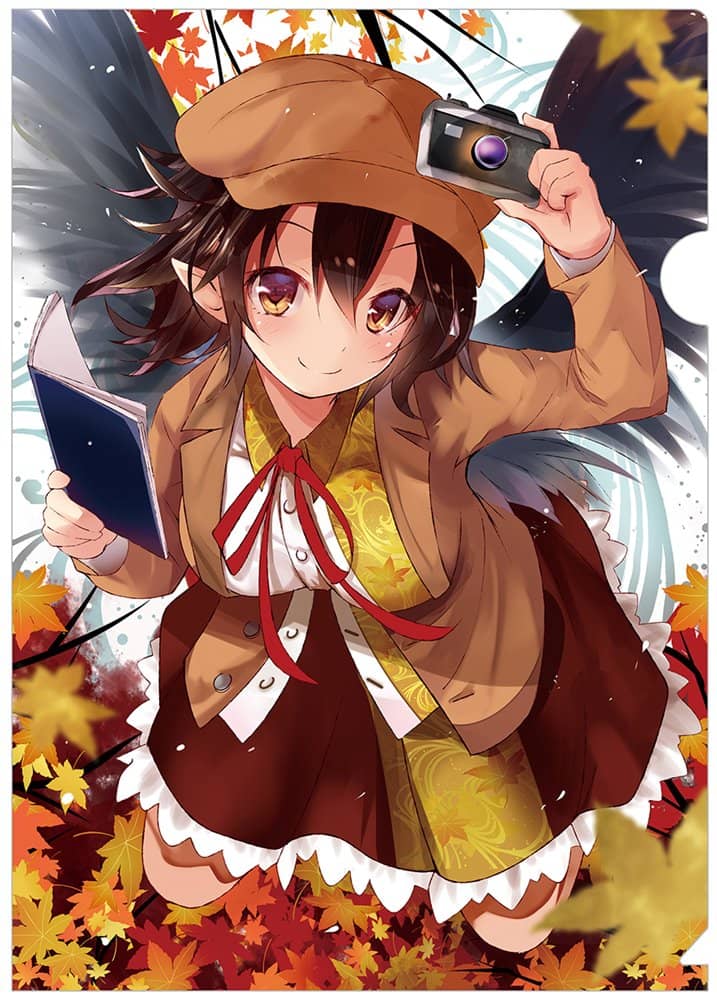 新品】東方Project クリアファイル_射命丸（えふぇ）202204 / すなめり