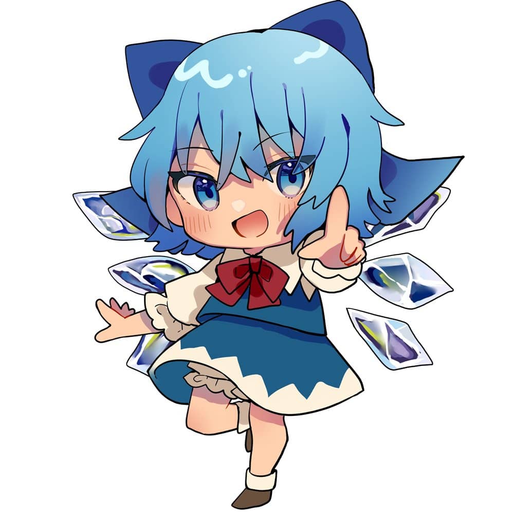 新品】ひよこ缶東方SDアクリルスタンド/チルノ / ひよこ缶 発売日:2022