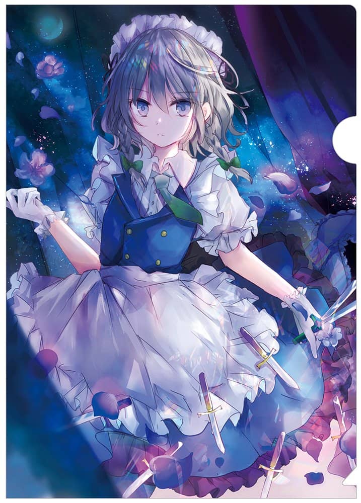 【新品】東方クリアファイル_咲夜(カズ)202205 / すなめりドリル 発売日:2022年06月頃