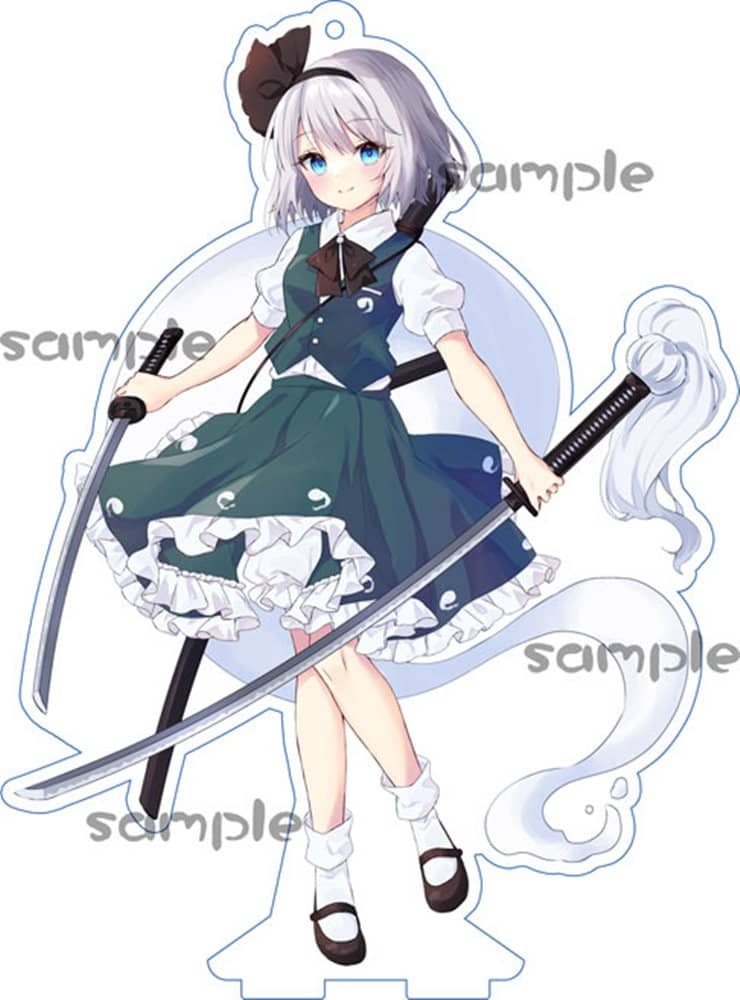 新品】東方アクスタ＆キーホルダー／妖夢 / 玉乃露 発売日:2022年06
