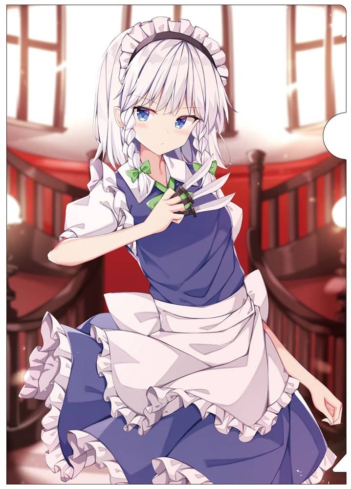 【新品】東方クリアファイル　十六夜咲夜５-２ / AbsoluteZero 発売日:2022年06月頃