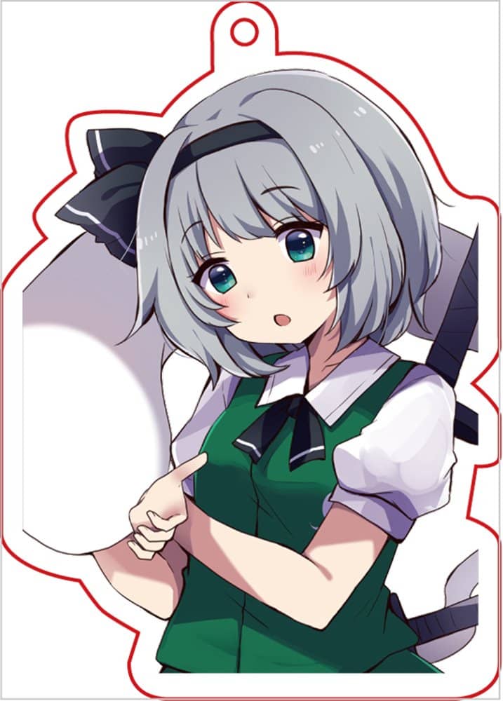 【新品】東方project「魂魄 妖夢9-2」アクリルキーホルダー / ぱいそんきっど 発売日:2022年06月頃