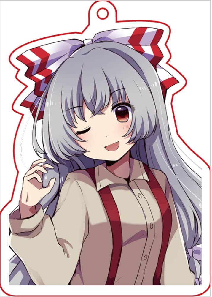 【新品】東方project「藤原 妹紅9-2」壓克力鑰匙圈 / ぱいそんきっど 發售日:2022年06月左右