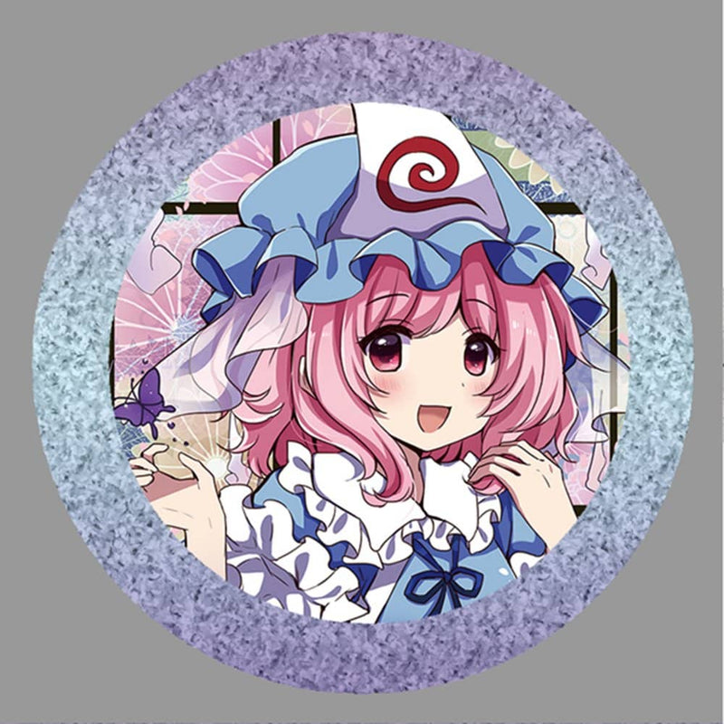 【新品】東方project「西行寺 幽々子9-2」大徽章 / ぱいそんきっど 發售日:2022年06月左右