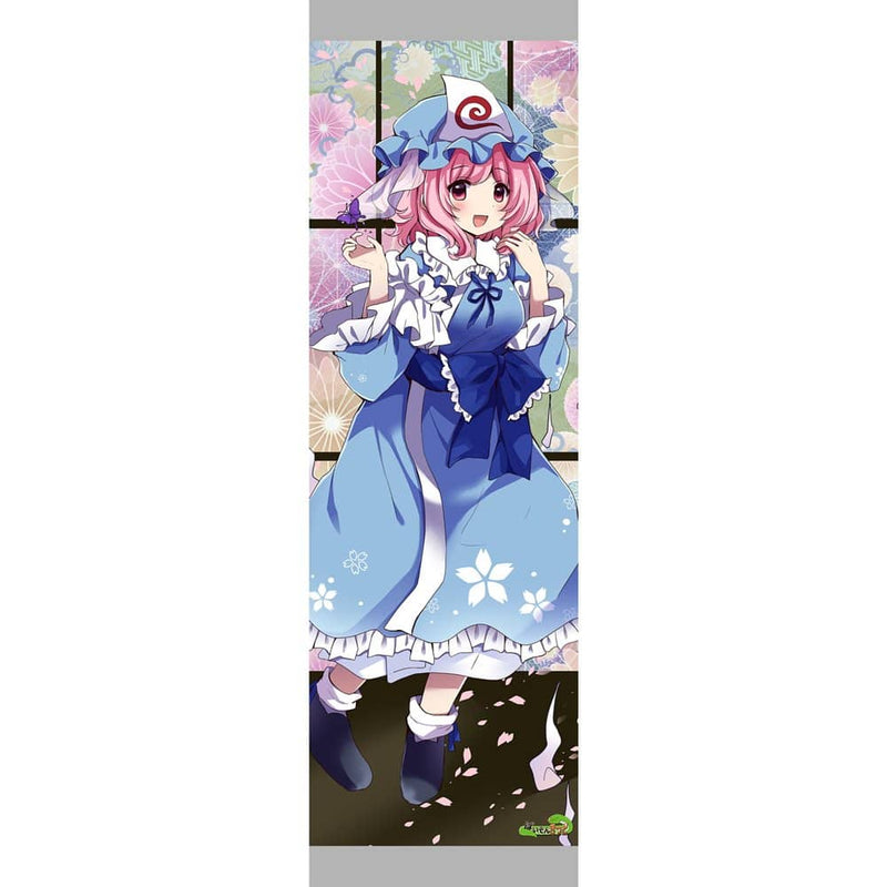 【新品】東方project「西行寺 幽々子9-2」特大タペストリー （キラキラtex仕様） / ぱいそんきっど 発売日:2022年06月頃